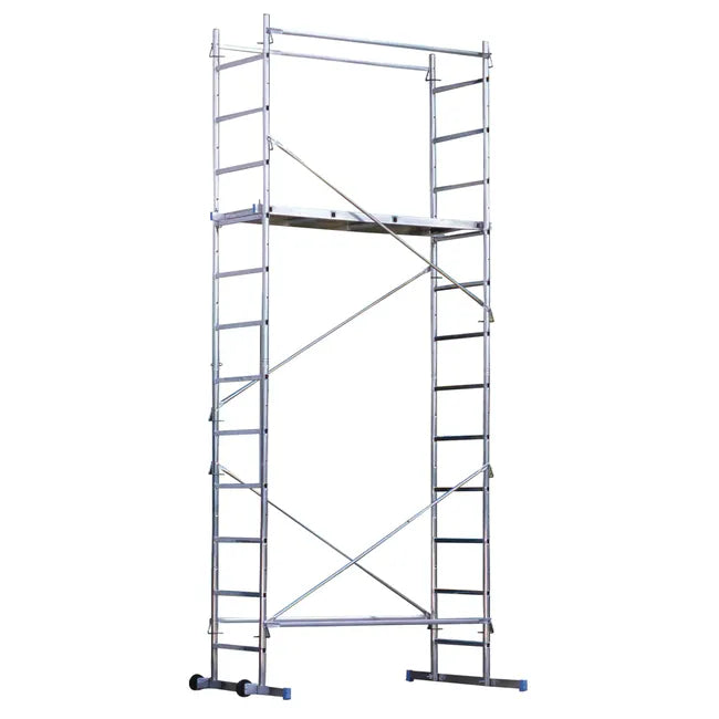 Andamio Artub First5 de aluminio de 5 metros con plataforma y ruedas