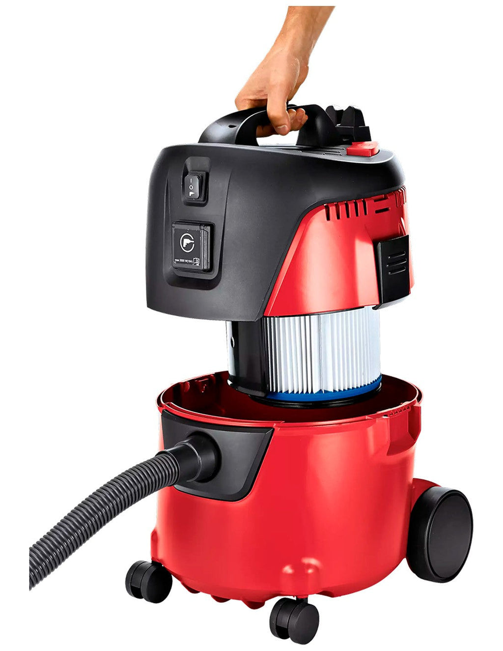 Cabezal motor y elemento filtrante de la aspiradora Flex VC 21 L MC